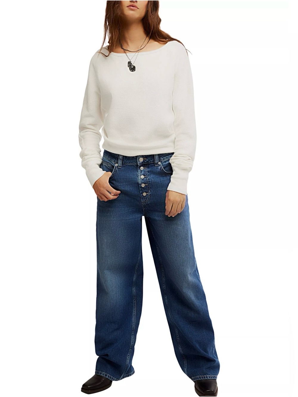 Free People
We The Free Nia Boyfriend Jeans- Size 25 X 31.5